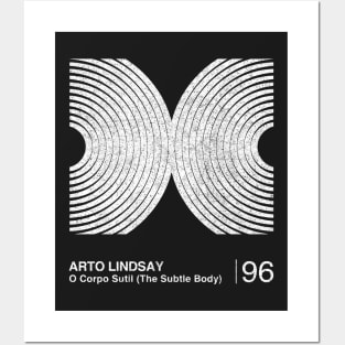 Arto Lindsay / Minimalist Graphic Design Fan Artwork Posters and Art